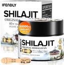 Shilajit 수지, 남자 & 여자를 위한 Shilajit, Shilajit 유기 - 85+ Trace 무기물, Fulvic & Humic 산, Stamina, Immunity & 힘, 83 서빙 (50g)를 가진 600mg 힘 금 급료