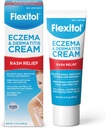 Flexitol Eczema & Dermatitis 크림 – 5% Colloidal Oatmeal를 가진 과민한 피부를 위한 스테로이드 & 향수 무료