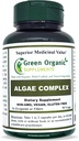 조류, Fucoidan, 블루 그린 조류, Kelp, Bladderwrack, Chlorella, Spirulina, 아일랜드 모스, Dulse, 90 VCaps, 높은 흡수성, 비 GMO, 글루텐 프리 (싱글)