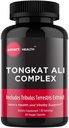 Tongkat Ali - 남성 건강 및 활력 보충 - 800mg Tongkat Ali + 200mg Tribulus Terrestris - 성능 지원 - 글루텐 무료, Vegan & Non-GMO - 60 캡슐 - 30 서빙