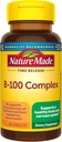 Nature Made Time Release Vitamin B-100 높은 Potency B Complex, Nervous System Function Support의 Dietary Supplement, 60 시간 릴리스 정제, 60 일 공급