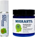 Migrastil Migraine 스틱과 소싱 목 & 어깨 크림