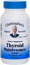 Christopher의 Original Formulas Thyroid Maintenance 공식 캡슐, 100 개