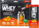 Protein2o Whey Protein Isolate Protein Powder, 오렌지 망고 20 Packs/1.13 Oz