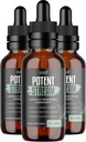 PotentStream Drops - 식물 추출물과 천연 액체 보충 교재 인 Original Formula | 100 % Natural, Made in USA, 3 개월 공급