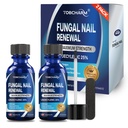 Toenail Fungus 처리 25% Undecylenic 산 & 차 나무 기름, Toenail & Fingernails, 손상된 못을 위한 항진균성 못 처리 및 두꺼운 Toenails- 2Pcs를 위한 못 버섯 모양 처리