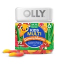 OLLY Kids Multivitamin 거미, 전반적인 건강 및 면역 지원, * 비타민 및 무기물 A, C, D, E, B 및 아연, 아이 Chewable 보충교재, Sour 과일 펀치 맛, 70 또는 35 일 공급 - 70 조사
