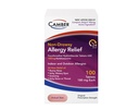 Camber Fexofenadine Antihistamine Non-Drowsy 실내 옥외 24hrs 알레르기 완화 약 100 정제