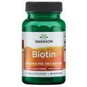 Swanson 최고 힘 Biotin 비타민 10000 mcg 60 Sgels