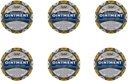 Rawleigh Medicated Ointment : 4.5 oz Blue Tin, 콜드, Nasal Congestion, Minor Aches 및 Pain, Camphor, Menthol 및 Eucalyptus, Non-Greasy Formula - 팩 6