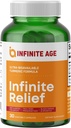 INFINITE AGE 무한한 안전 합동 지원 보충교재, 30 조사 - 미국, 채식주의자, 글루텐 자유로운, All-Natural - 백색 Willow Bark에서 240mg Salicin 플러스 250mg