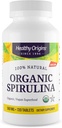 건강한 근원 유기 Spirulina 500 Mg (Organic는, 증명된 Kosher, 자연적인, 비 GMO, 글루텐 해방합니다, Vegan Superfood), 720의 정제