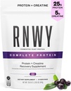 25g Acai Protein + 5g Creatine Powder, Digestive Enzymes와 Vegan Plant 기반 단백질 구축 및 복구, 21 서빙