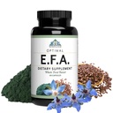 최적의 건강 시스템 EFA | 보르게, Flaxseed, 조류 오일 1,000mg | Safer, Plant-Based Blend | 필수 지방산 보충 | 60 캡슐