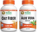 Botanic Choice - Oat & Aloe Vera : 다이어트 섬유 및 소화 건강 보충 번들