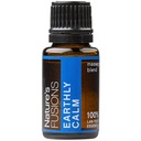 Nature 's Fusions Earthly Calm, 아로마 테라피 및 화제 사용에 대한 100 % 순수하고 천연 오일 혼합, .5 Fl Oz (팩 1) (15 mL)