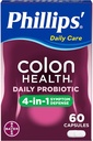 필립스의 대령 건강 Probiotic 캡슐, 60 조사