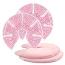 Hot/Cold Breast Gel Bead Ice Pack Breast Cooling/Heat Pads Relief for Breastfeeding, Nursing Pain, Mastitis, Engorgement, Swelling, Plugged Ducts | Boost Milk Let-Down & Production,2 Pack (핑크)