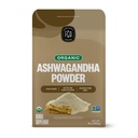 FGO 유기 Ashwagandha 뿌리 분말, 16oz Resealable 대량 부대, Non-GMO, 인도 Ginseng, 인도 Somnifera, 인도에서 sourced (1의 포장)