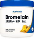 Nutricost Bromelain 분말 8 OZ - 비 GMO, 채식주의, 글루텐 무료