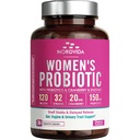 여성 프로 바이오 틱, 120 억 & 32 스트라인 크랜베리, 프리 바이오 틱스 & 다이제스트 효소, Gut, Vaginal & Urinary Tract 지원, 30 지연 릴리스 캡슐