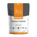 그냥 Jaivik 100 % 유기 Triphala 분말 227 gm / 0.5 lb | 지원 면역 및 소화 기능 | 천연 산화 방지제 | 인증 유기농