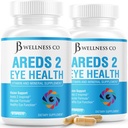 JB Wellness AREDS 2 Eye Vitamin & Mineral Supplement, Lutein, 비타민 C, Zeaxanthin, 아연 및 비타민 강화 비전 보충 - 120 개