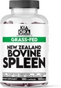 Grass Fed Bovine Spleen Supplement | Freeze-Dried, Desiccated Spleen Glandular – Immune 기능 및 혈액 건강 지원 – Ancestral Organ Capsules – 180ct