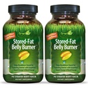 Irwin Naturals Stored-Fat Belly Burner - 72 액체 Soft-Gels, 2 팩 - 매장 된 지방의 고장 지원 - 48 총 봉사