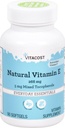 Vitacost 자연적인 비타민 E -- 268 mg - 90 Softgels