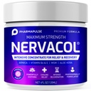 Pharmapulse Neuropathy Nerve 치료 & 기복 크림 - 발, 손, 다리를 위한 최대 힘 기복 크림, 발가락은 알파 Lipoic 산, Arnica, 비타민 B6, 알로에 Vera, MSM를 포함합니다 - 효과적인 소결 4oz