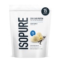 Isopure Zero Carb 100 % 순수 Whey Isolate Protein Powder, Lactose Free, Gluten Free, 비타민, 크림 바닐라, 25g Protein Per 서빙 당 1 Lb, 15 서빙 (5 월 Vary)
