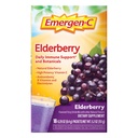 Emergen-C Elderberry Fizzy 음료 혼합, Elderberry Immune 지원, 높은 Potency 비타민 C, 18 조사와 자연 풍미