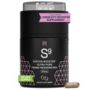 HPN Nutraceuticals SIRTUIN, 98% 매우 순수한 Trans-Resveratrol 추출물, Sirtuin 활성제, 98% Trans-Resveratrol 추출물의 600 mg, 30의 캡슐