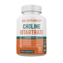 1개의 팩 Choline Bitartrate 900mg 서빙 90의 캡슐 KRK 보충교재