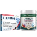 순수성 제품 Flexuron 합동 공식 + 합동 젤 Flexuron (Krill 기름, 낮은 분자량 Hyaluronic 산, Astaxanthin) - 합동 젤 베리 분말 (Bioactive 교원질 펩티드 + MSM)