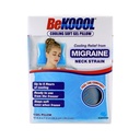 BeKOOOL 냉각 소프트 젤 베개 - Migraines, 목 스트레인 및 Fever에서 재사용 가능한 냉각 구호 - 6 시간의 냉각, 사용 가능, 냉동 될 때 부드러운 유지