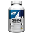 GAT 스포츠 오메가-3 물고기 기름, 높은 힘 EPA, DHA, 뇌, GLP1 지원, 90 Softgels