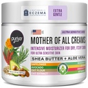 Puriya National Eczema Association는 크림 4.5 oz, 건조한 Itchy 피부 기복, Colloidal Oatmeal 로션, 아이를 위해, 성인, 얼굴, 손, 모든 크림의 어머니, 식물 기초를 두는 Hydration, 향수 추가했습니다