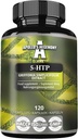 캡슐 당 5-HTP 150 mg - 120 Vegan 캡슐 - 4 개월 공급 - Griffonia simplicifolia 씨앗 추출물 - Mood 및 Well-Being 강화 - Apollo의 Hegemony에 의해 다이어트 보충
