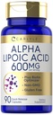 Carlyle Alpha Lipoic Acid 600mg | Plus Biotin Optimizer | 90 캡슐 | Non-GMO 및 글루텐 무료 보충