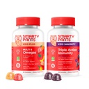 SmartyPants Kids Multivitamin Gummies와 Immunity Elderberry Gummies 번들 : 15 일일 영양사 및 Elderberry Immune 지원 보충 교재, 30 일 공급