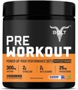 Caffeine, Citrulline Malate, B-Alanine, Taurine과 볼트 사전 운동 보충 | 폭발성 에너지, 펌프 및 초점 | 300g,30 서빙 | 블루베리 폭발