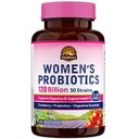 여성을위한 비탈리 타운 프로바이오틱스 120 억 CFUs, 30 Strains, Prebiotics & Digestive Enzymes & Cranberry, Gut & Vaginal Health, Vegan 30 지연 릴리스 캡