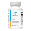 Benfotiamine, Methylfolate, Biotin, 비타민 B6 & B12 (Methylcobalamin b12)를 가진 XYMOGEN B 활동 비타민 B 복합체 - Adrenal & Mood 지원을 위한 에너지 보충교재 (90의 캡슐)