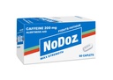 NoDoz 200mg 카페인 알약 최대 힘, 60의 모자를 씌우기 합계