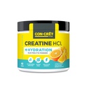 CON-CRET Creatine HCl + Hydration | 전자식 분말 통 | 감귤류 망고 | 설탕 무료 전해질 | 탈수식 w 칼륨, 나트륨, 아연, 마그네슘 to Hydrate & Recover (40 serv)