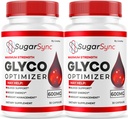 LIVORKA (2 팩) 설탕 Sync 글리오 낙관자, 설탕 Sync 글리오, SugarSync, SugarSync 글리오 낙관자, 설탕 Sync 글리오 Optimiser, 설탕 Sync 글리오 낙관자 검토, 60의 캡슐