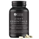 성인과 노인을 위한 전체적인 음식 매일 근본적인 Multivitamins - 2X 일 - 비타민 A, C, D, E, B12 및 무기물 - 자연적인과 Holistic 지원 (60의 캡슐)