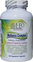 Echinacea, Goldenseal, 마늘, Probiotics, Elderberry, Astragalus, Grapeseed, Cayenne, Bioflavonoids, Eleuthero, Ginger, VIT를 가진 VHR Wellness Complex Immune 부스트 공식. C의 아연. 120 Veg 모자